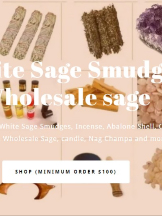 White Sage Smudge Wholesale