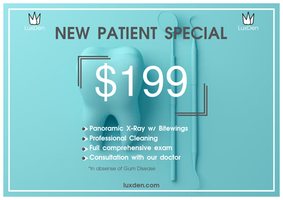 New Patient Special from LuxDen Dental Center