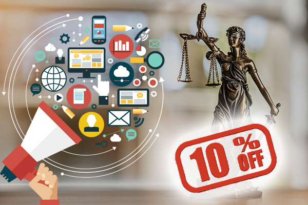10% Instant Off on Law Firm SEO
